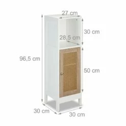 Meuble Salle De Bain Avec Porte En Rotin -HOME24 Ventes 03bfcec82cc041ea94f16940ffa37794