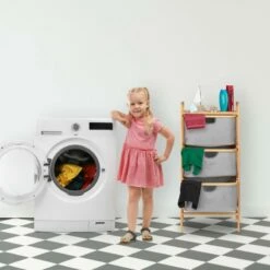 Panier à Linge En Bambou à 3 Corbeilles -HOME24 Ventes 0666e278bf8648208c2cf47c25d60d65