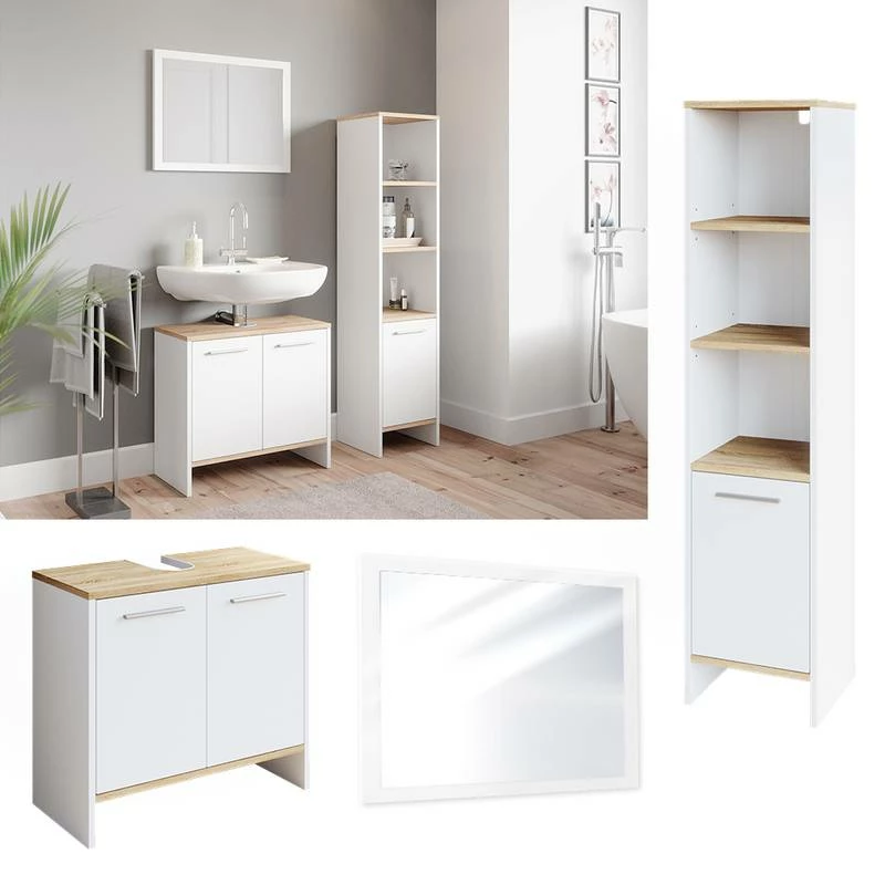 Salle De Bains Elvio (3 éléments) 4 Salle De Bains Elvio (3 éléments) – Image 2