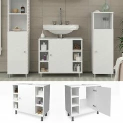 Meuble Sous-lavabo Fynn Blanc -HOME24 Ventes 0811e3f3dd314b41bde99c577b6c5e6a