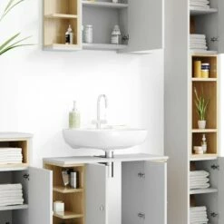 Salle De Bain Aquis Blanc (4 élements) -HOME24 Ventes 0b4d045ab1ea4ec9a5958fffeff1912e