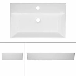 Vasque D'angle 605x365x130mm Blanc -HOME24 Ventes 0d69d1814310455aa49c64d2f2a50745