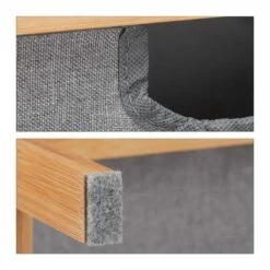 Panier à Linge En Bambou à 3 Corbeilles -HOME24 Ventes 0de1d2a33c5e4292bf8611d74c7e04d4