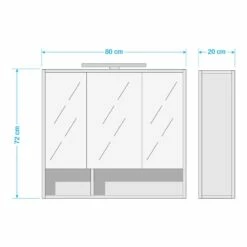 Armoire De Toilette Guardo 25 Armoire De Toilette Guardo -HOME24 Ventes 1000021923 211005 1253210000501 SKETCH DETAILS P000000001000021923 sketch