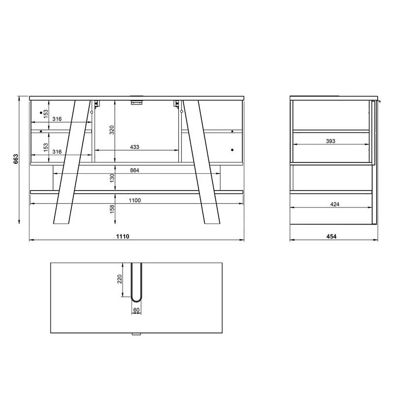 Meuble Sous Lavabo Novolino 10 Meuble Sous Lavabo Novolino – Image 8