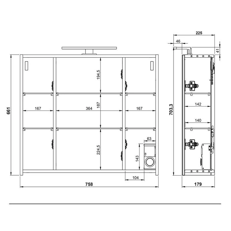 Salle De Bain 4 éléments Pescara II 17 Salle De Bain 4 éléments Pescara II – Image 15