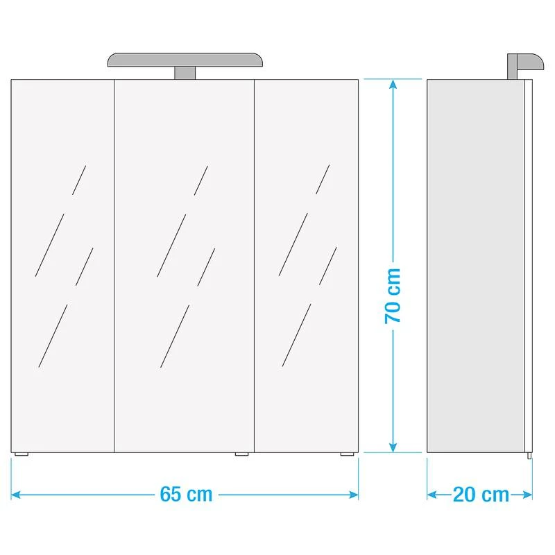 Armoire De Toilette Mila 7 Armoire De Toilette Mila – Image 5