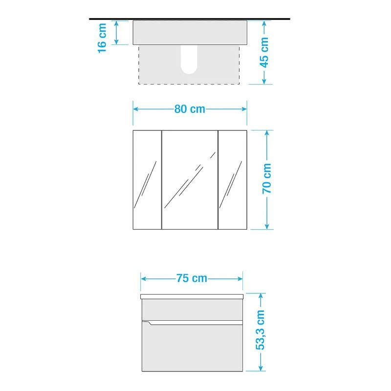 Salle De Bain Tiberio III (2 éléments) 14 Salle De Bain Tiberio III (2 éléments) – Image 12
