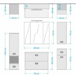 Salle De Bain Buca V (5 éléments) 37 Salle De Bain Buca V (5 éléments) -HOME24 Ventes 1000207458 200304 15014700121 SKETCH DETAILS P000000001000207458 sketch