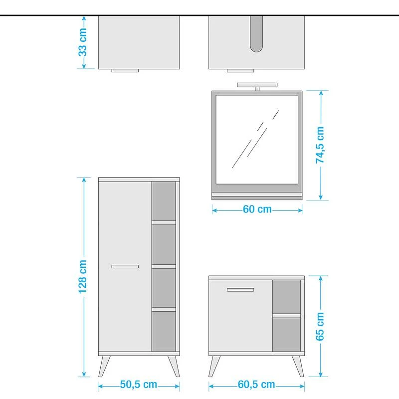 Salle De Bain Salvie III (3 éléments) 19 Salle De Bain Salvie III (3 éléments) – Image 17