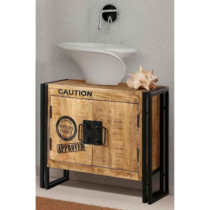 Meuble Sous Lavabo Iron 4 Meuble Sous Lavabo Iron – Image 2