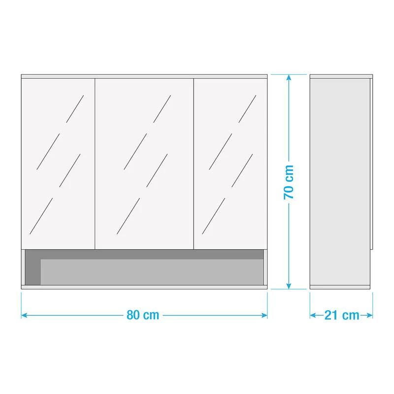 Armoire De Toilette Lombos II 8 Armoire De Toilette Lombos II – Image 6
