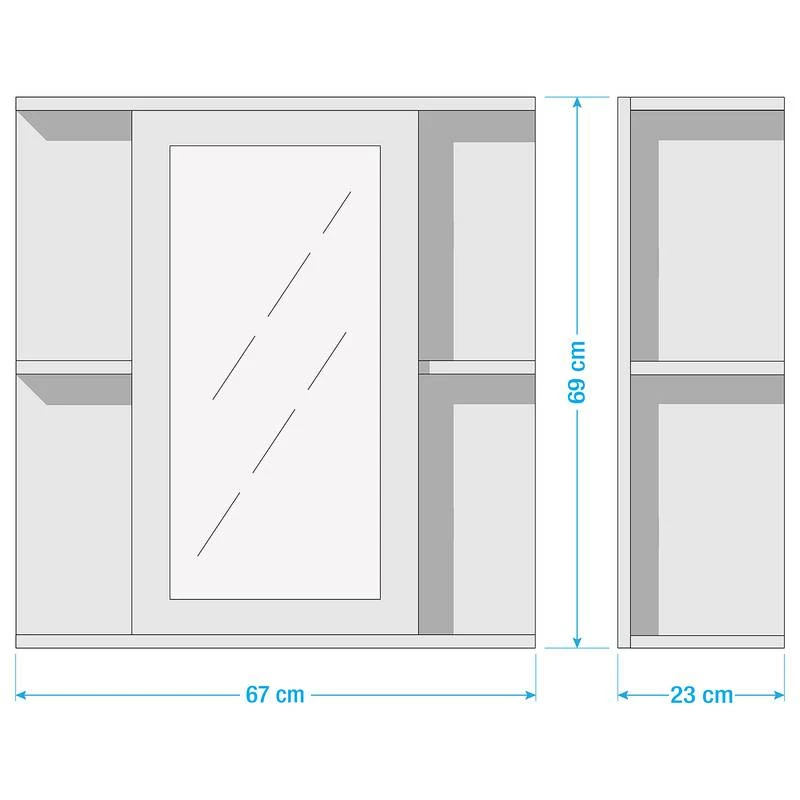 Armoire De Toilette Osino 7 Armoire De Toilette Osino – Image 5