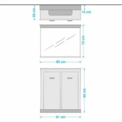 Salle De Bain Lewk VII (2 éléments) 24 Salle De Bain Lewk VII (2 éléments) -HOME24 Ventes 1000281715 210728 08082900151 SKETCH DETAILS P000000001000281715 sketch