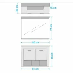 Salle De Bain Lewk XIV (2 éléments) 20 Salle De Bain Lewk XIV (2 éléments) -HOME24 Ventes 1000281719 210728 08083200213 SKETCH DETAILS P000000001000281719 sketch