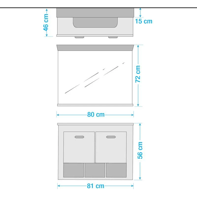Salle De Bain Lewk XIV (2 éléments) 11 Salle De Bain Lewk XIV (2 éléments) – Image 9