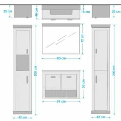 Salle De Bain Lewk XIX (4 éléments) -HOME24 Ventes 1000281720 210728 08083300230 SKETCH DETAILS P000000001000281720 sketch