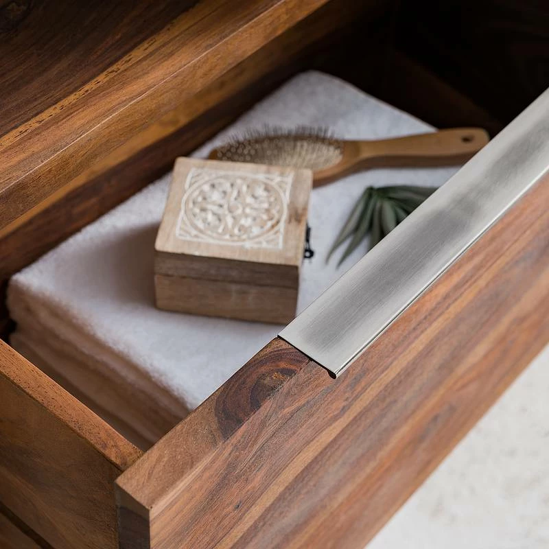 Meuble Avec Vasque TRANGLE 2 Tiroirs 16 Meuble Avec Vasque TRANGLE 2 Tiroirs – Image 14