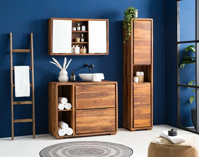 Meuble Avec Vasque TRANGLE 2 Tiroirs 6 Meuble Avec Vasque TRANGLE 2 Tiroirs – Image 4