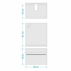 Salle De Bain Farson III (5 éléments) 22 Salle De Bain Farson III (5 éléments) -HOME24 Ventes 1000305926 211118 065111000546 SKETCH DETAILS P000000001000305926 sketch