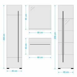 Salle De Bain Farson XIII (4 éléments) 27 Salle De Bain Farson XIII (4 éléments) -HOME24 Ventes 1000305929 211118 065112000576 SKETCH DETAILS P000000001000305929 sketch
