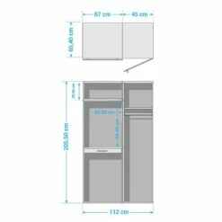 Armoire Pour Machine à Laver Kielce IV -HOME24 Ventes 1000310398 211124 150841000531 SKETCH DETAILS P000000001000310398 sketch