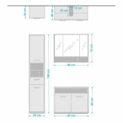 Salle De Bain Guardo III (3 éléments) -HOME24 Ventes 1000311852 220126 10021100500 SKETCH DETAILS P000000001000311852 sketch