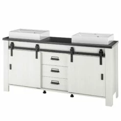 Meuble Avec Double Vasque Shutter