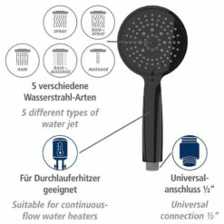 Wenko Pommeau De Douche Young Line -HOME24 Ventes 1000352540 220519 031 DETAILS P000000001000352540