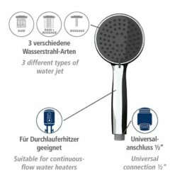 Wenko Pommeau De Douche Basic Line II 13 Wenko Pommeau De Douche Basic Line II -HOME24 Ventes 1000352546 220519 031 DETAILS P000000001000352546