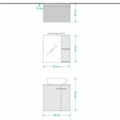 Salle De Bain Nisland II (2 éléments) -HOME24 Ventes 1000366134 220811 500 SKETCH DETAILS P000000001000366134 sketch