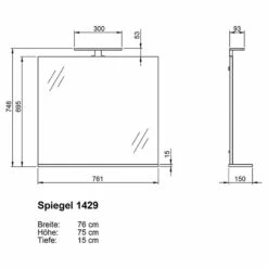 Salle De Bain Mauresa VI (4 éléments) 33 Salle De Bain Mauresa VI (4 éléments) -HOME24 Ventes 1000368164 221215 500 SKETCH DETAILS P000000001000368164 sketch