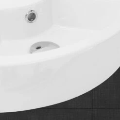 Lavabo D'angle 46x33x13cm Blanc -HOME24 Ventes 123782e7d6984f98b204f5e6a05ed048