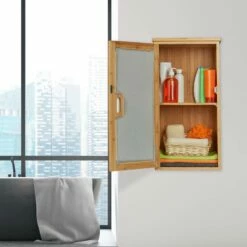 Armoire Murale De Salle De Bain Bambou -HOME24 Ventes 147e26f6b4854c20aeafb4a5df661bdf