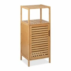 Meuble De Salle De Bain En Bambou