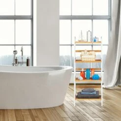 Etagère De Bain En Bambou Blanche 14 Etagère De Bain En Bambou Blanche -HOME24 Ventes 15c23f9d3a9b40d5bca928dae865290e