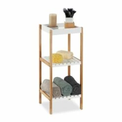 Étagère De Salle De Bain à 3 Rangements