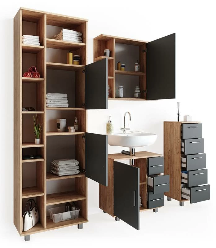 Salle De Bain Ilias Goldkraft (4 élém.) 7 Salle De Bain Ilias Goldkraft (4 élém.) – Image 5