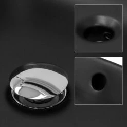 Lavabo Ovale 59x38x19 Cm Noir -HOME24 Ventes 160bc618d7524f8e99442f15360fd433