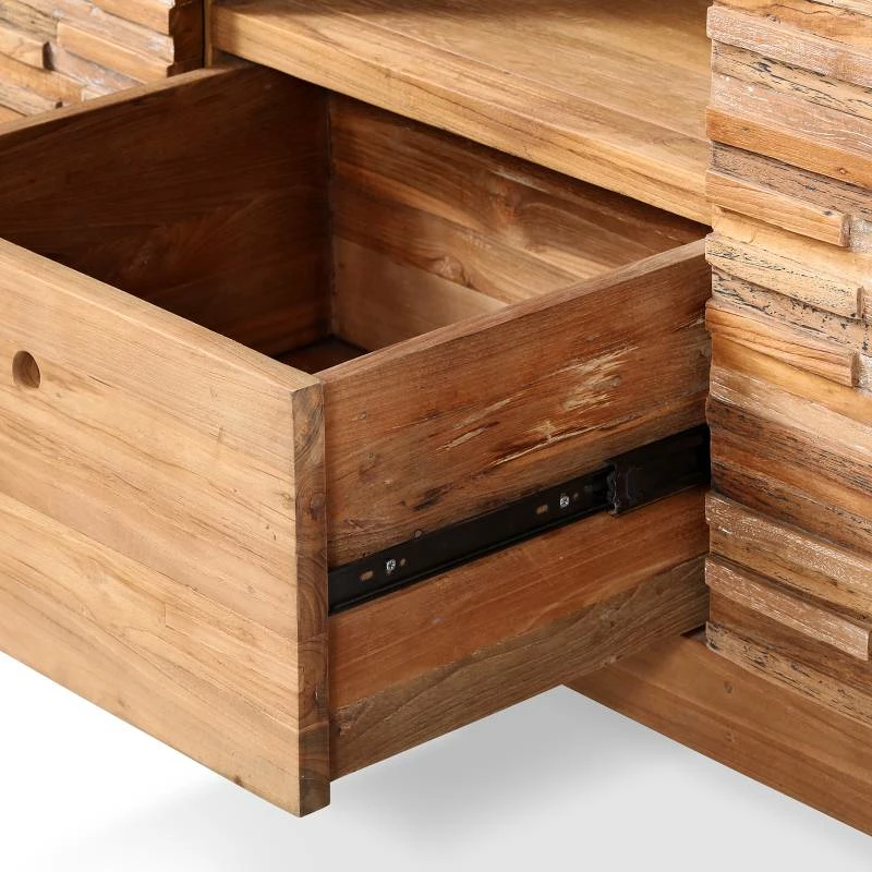 Néo - Meuble Salle De Bain En Teck Parqu 4 Néo - Meuble Salle De Bain En Teck Parqu – Image 2