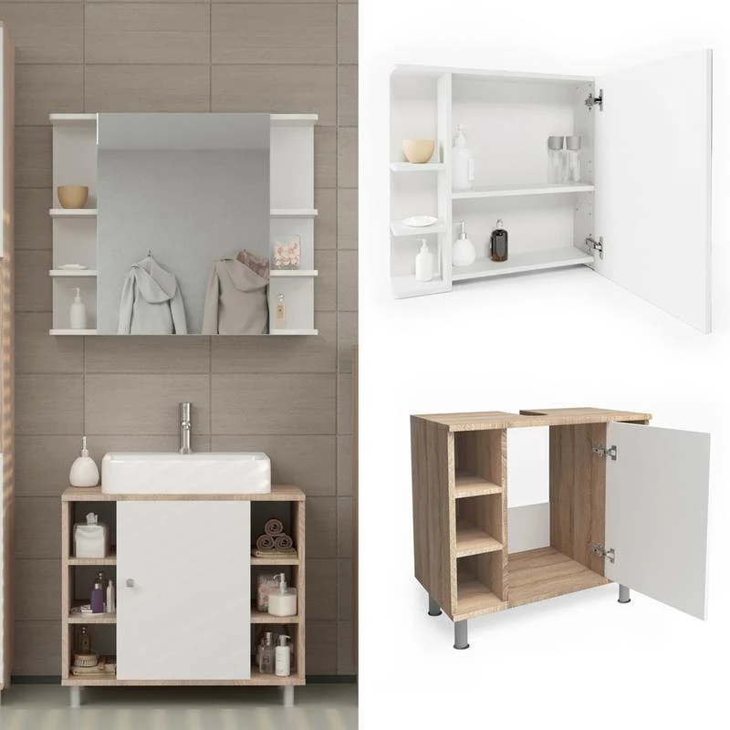 Salle De Bains Fynn Sonoma (2 éléments) 6 Salle De Bains Fynn Sonoma (2 éléments) – Image 4