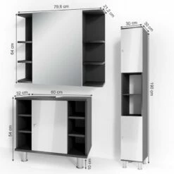 Set De Bain Fynn Lot De 3 -HOME24 Ventes 1aecbd6b377c46be96510e486e41aafc