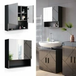Armoire De Toilette Irma Blanc Brillant -HOME24 Ventes 1eff941295684107a877e22dc4d9fbe2