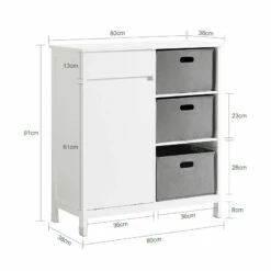 Armoire Salle De Bain BZR77-W -HOME24 Ventes 1f47cd6465dd406ca4f7c130b64c8d8a