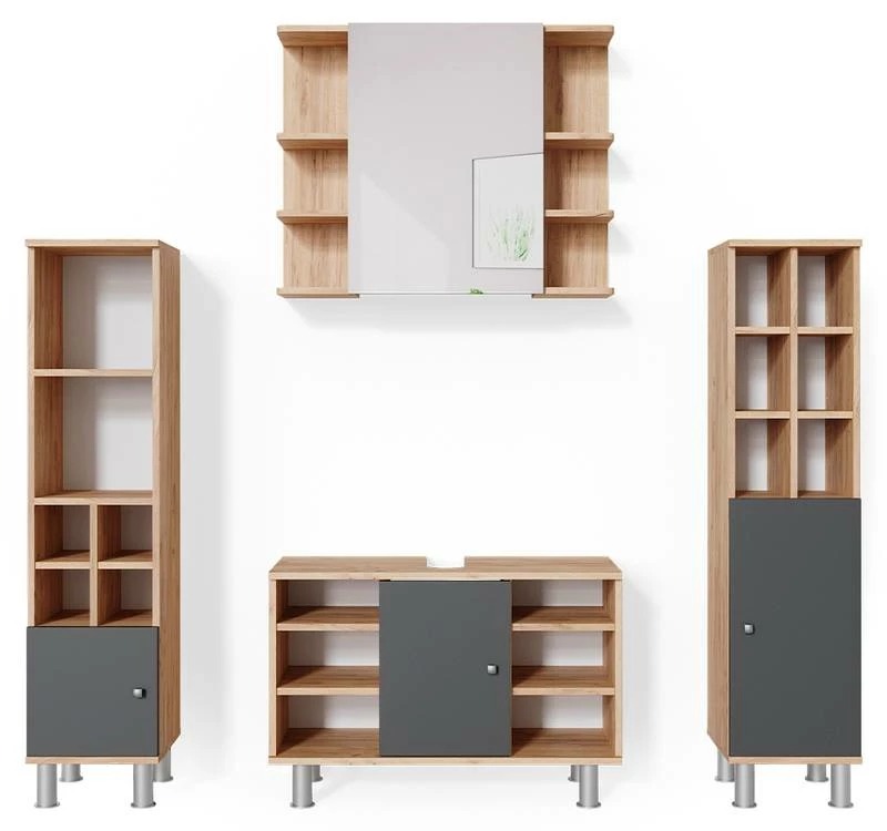 Salle De Bains Fynn Goldcraft (4 élém.) 4 Salle De Bains Fynn Goldcraft (4 élém.) – Image 2