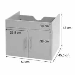 Meuble Sous-lavabo HWC-D16 -HOME24 Ventes 227e9320d9c14ffa93c872493bc963ea