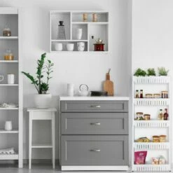 Étagère De Cuisine à Roulettes 5 Niveaux -HOME24 Ventes 2384113481cb4d8382c3caa7d01d71cd