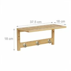 Étagère Murale Avec Patères -HOME24 Ventes 241e4a6cb0a348c8ba0daf102433451d