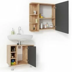 Salle De Bain Fynn (2 éléments) -HOME24 Ventes 2471efe68d40400eb8291cfcf6fa2ad5