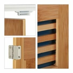 Meuble Dessous De Lavabo Portes Bambou -HOME24 Ventes 2488d27b47ef44aaa783c81c59c58c88